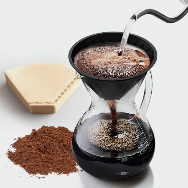 Genanvendelig håndlavet silikone kaffefilterkop Kaffefilterkop Fu