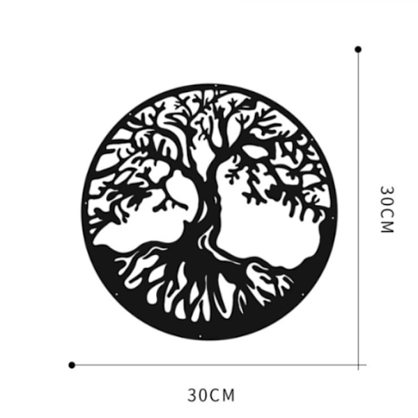 C elämänpuu koti taide logo seinäkoriste koti sisustus seinävaate h