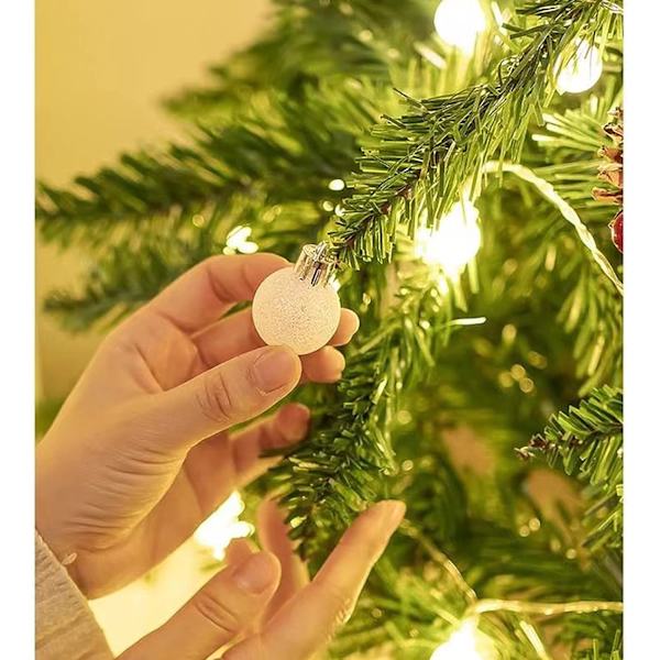 99 stycken julgranskulor, julgransdekorationer, julgranskulor