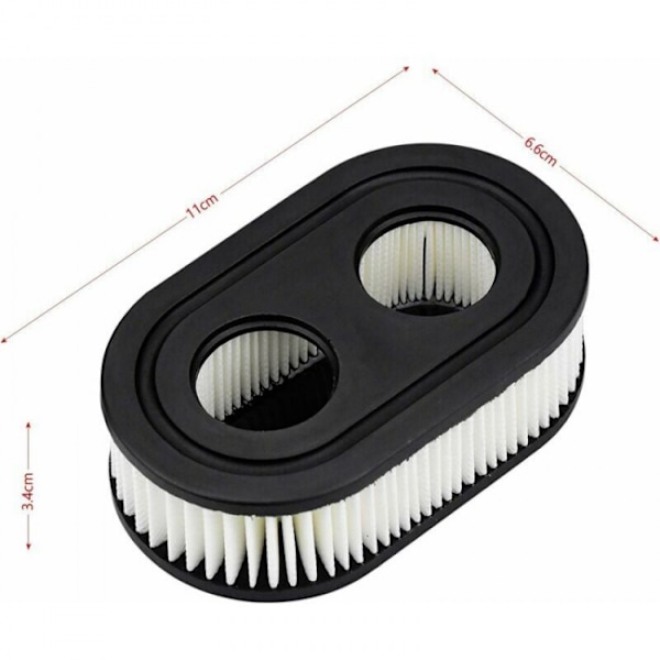 2 kpl ruohonleikkurin ilmansuodatin 550E-550EX Briggs & Stratton 7984