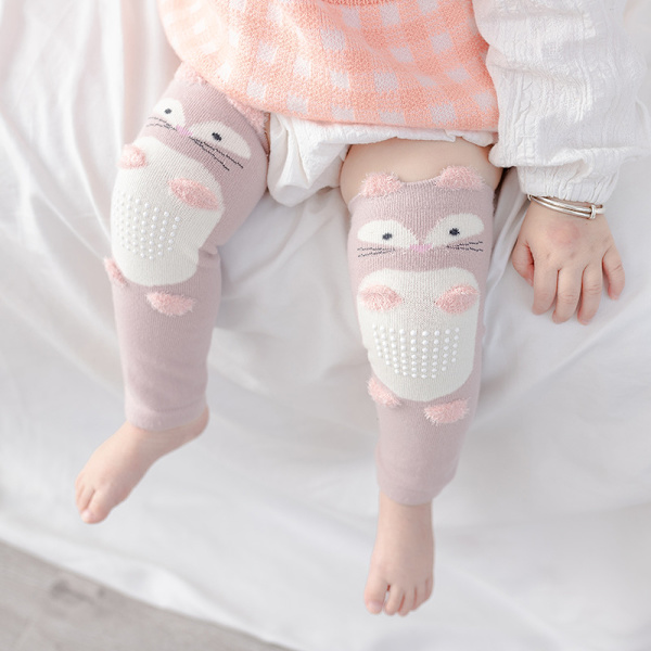 Baby Benvärmare Leggings Knäskydd strumpor för Småbarn (pack 6 pai