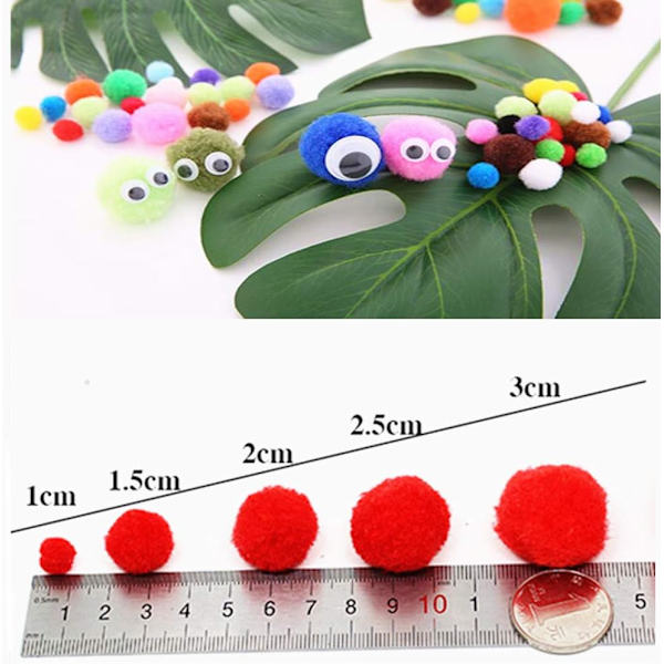Craft Multicolor Rund Garn Chenille Barn Craft Making Hobby Sup