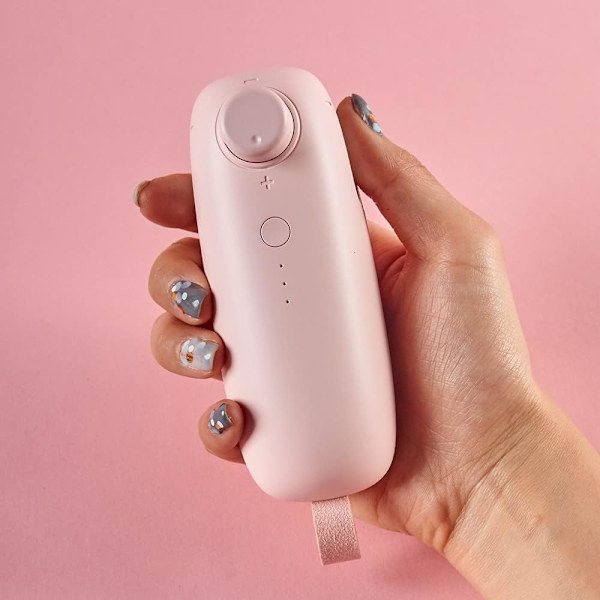 1 stk. Pink Mini Sealer, USB Genopladelig Termisk Vakuum Sealer 2 i