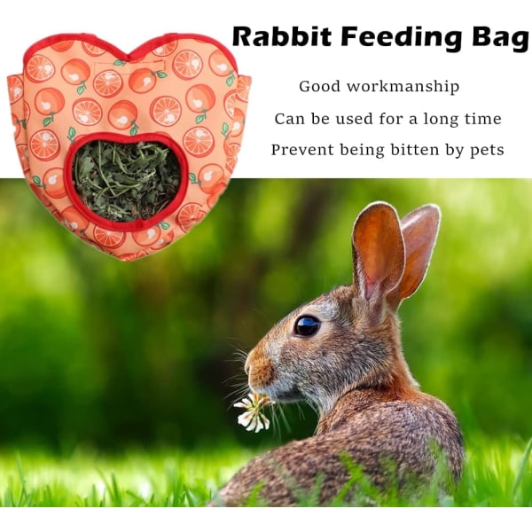 Kanin höpåse, marsvinsfoderpåse, smådjurshängande Stor
