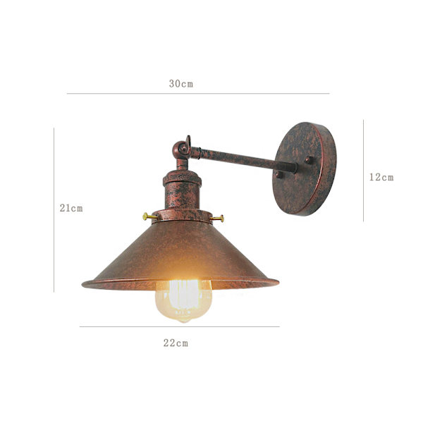 Loft retro industriell stil bar cafe kreativt smidesjärn retro