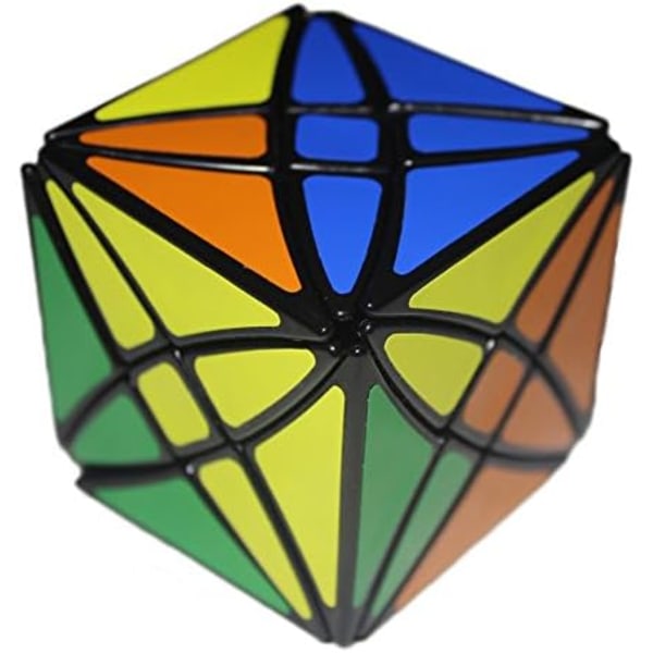 Flower Rex Pussel Cube 8 Axis Hexahedron Kronblad Oregelbundna Abnormi