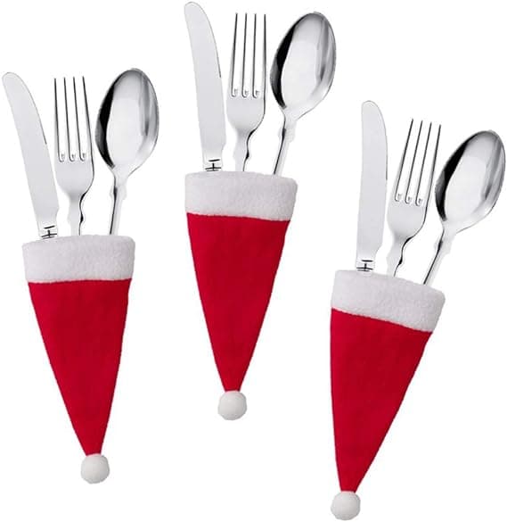 12 st tomteluvor julhatt, silverbestick, semester