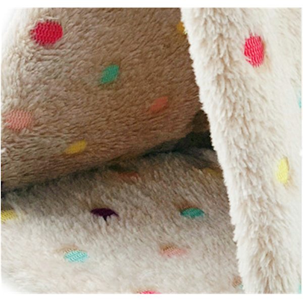 Fågelbo Triangulär Parakit Papegoja Hängmatta Polka Dot Mönster