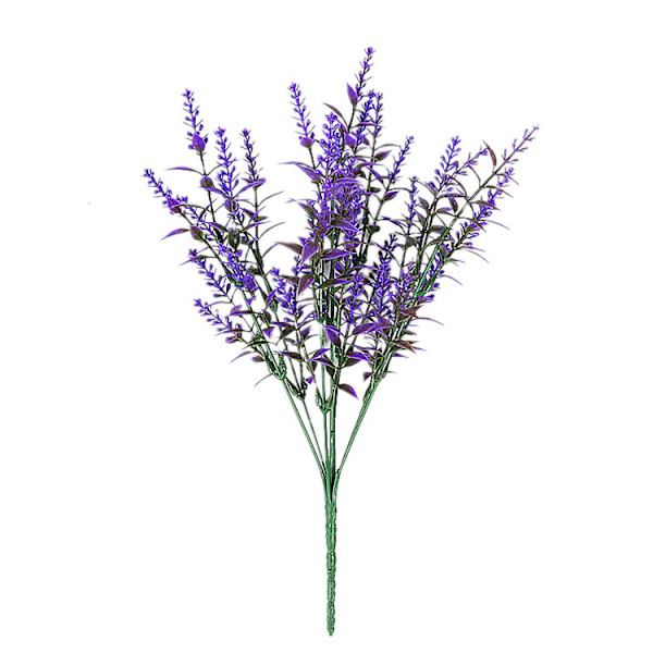 20-pack, lila PCS konstgjorda blommor lavendelbukett - Floc