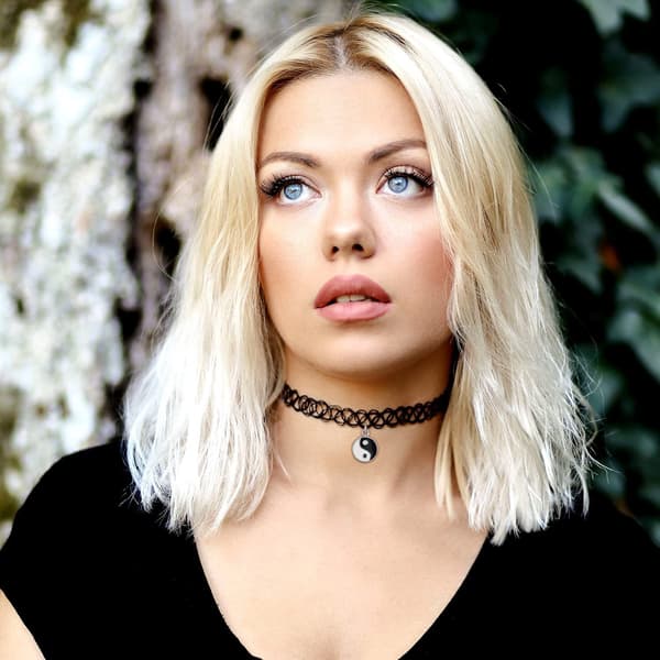Choker - Yin Yang - Tatuointi - 90-luvun pitsikoru