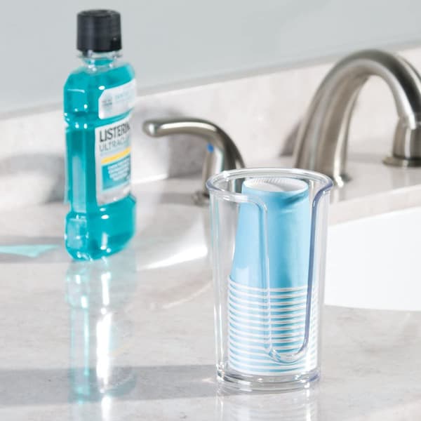 Stor storlek 7,8 * 12,8 cm, plastpapperskoppdispenser - papperskopp
