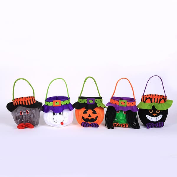 1 stk. Halloween græskar kurve til børn