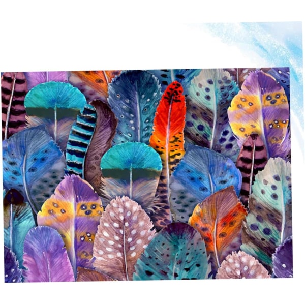 feather 1Pc 200X150CM Gobeläng Strandhandduk Vägg Dusch Gardiner Ta