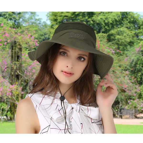UPF 50 ie solhatt – solskyddande hatt, fiskehatt, jakthatt
