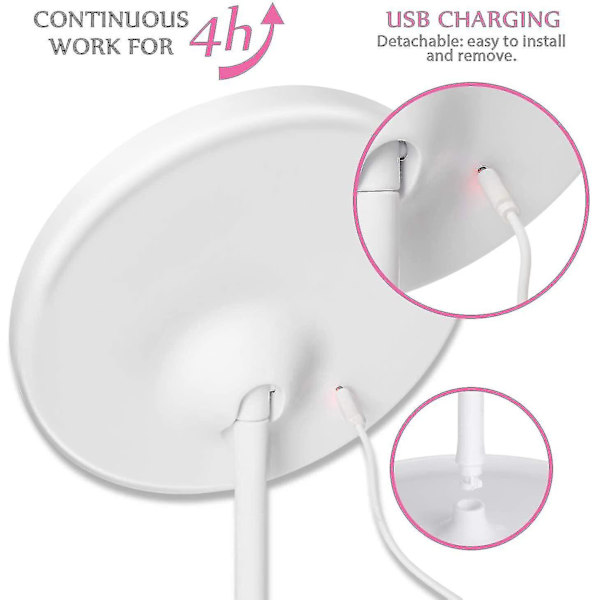 Oplyst spejl, LED-spejl med 5x