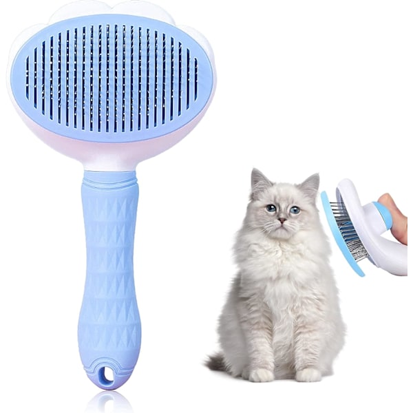 Långhårig kattborste, kattborste, kattborste, tar bort löst underull