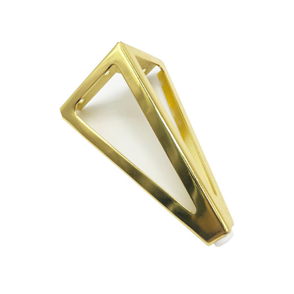 15,5 cm, (guld), 2 pakker møbelben, metalbordben, skab