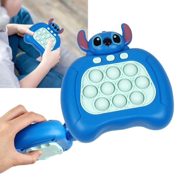 Stitch Pop It-spil - Pop It Pro Light Up-spil Hurtig tryk Fidget A