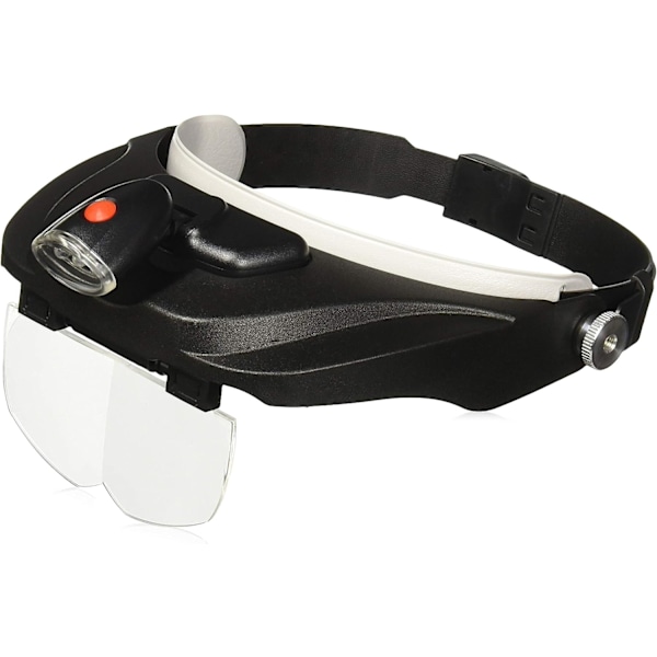 Deluxe PRO Series pannbandlupp med LED-ljusfunktion och
