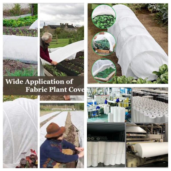 3 x 9m Have Fleece til Planter, Frosttæppe til Planter