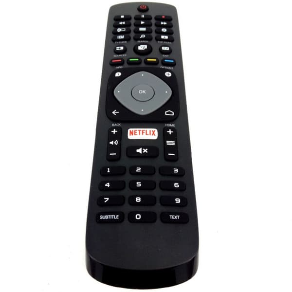 Universal Philips Smart TV fjernkontroll, svart
