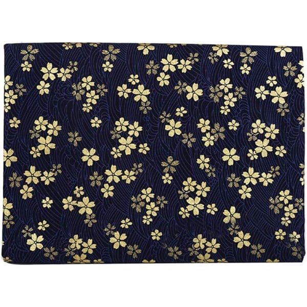 150x200 cm bomuldstrykt stof i japansk stil Fabrics by the Yar