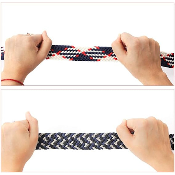 2x elastiska midjeband, herr- och damstretchiga vävda jeans,