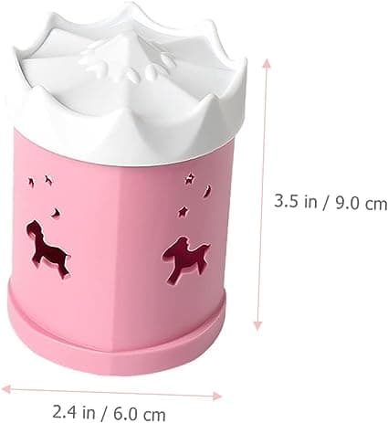 2 stk. Beauty Egg Organizer Pudder Puff Etui Blending Sponge Trav