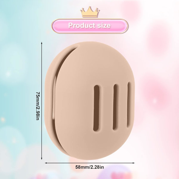 Meikkisieniteline, hengittävä Beauty Blender -silikonikauneus B
