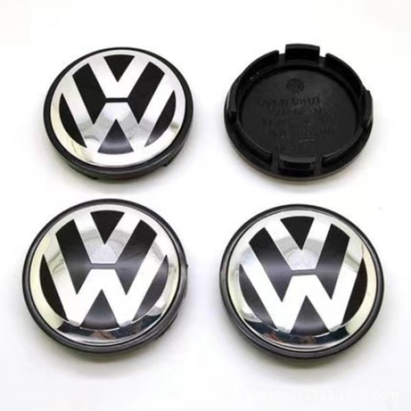 4PCS-VW - （65mm）Replacement Wheel Center Cap VW Passat