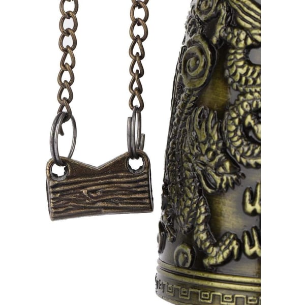 Vintage Dragon Bell, Petit accrocher -sisustus Ornement de Cloch