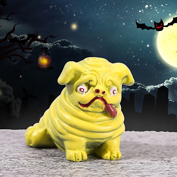 11-pack Halloween-pynt, miniatyrlandskap, gör-det-själv-tillbehör, kristall