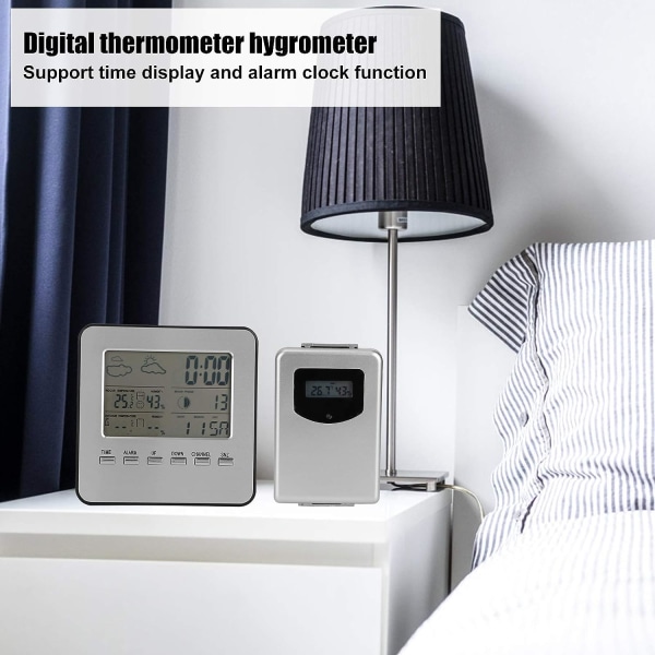 Hygrometer termometer, hög precision hygrometer för att mäta temp