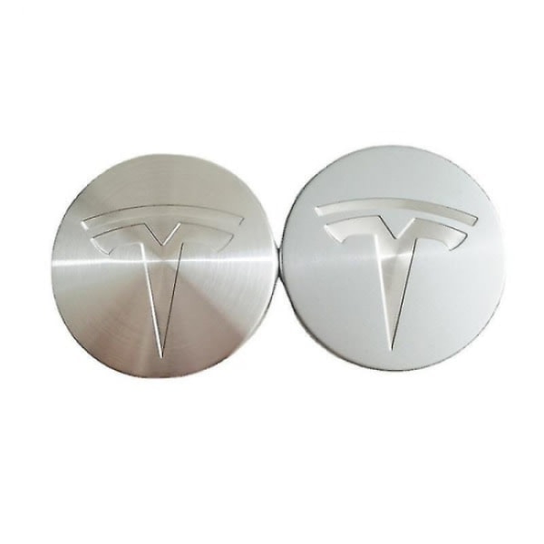 4 hjul Tesla hjul logotyp center 56mm navkapslar