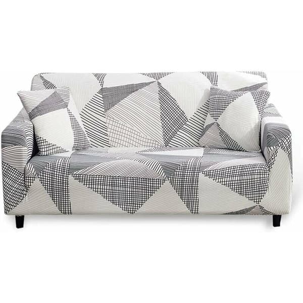 Stretch Sofa Cover 1 Seater med armlæn Elastisk Sofa Cover Magi