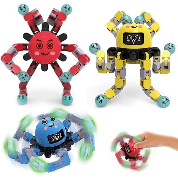 Fidget Spinner, 3 stk. Håndholdte Fidget Spinners Legetøj til Børn Fing