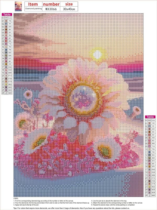 (41) DIY Diamantmaleri  Noël Kit, 5D Jule Broderie Diamant