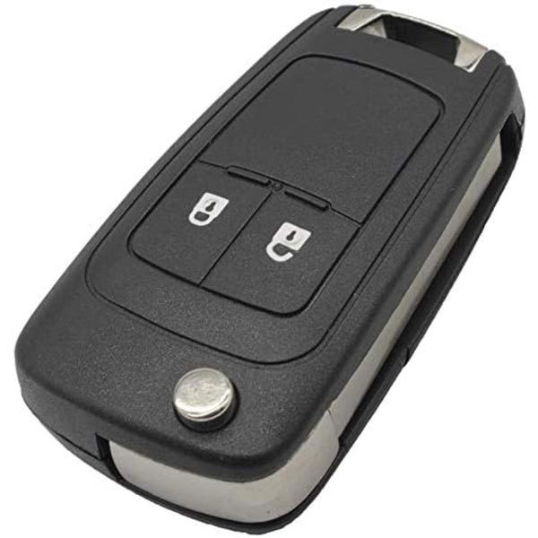 Tomt 2-knaps fjernbetjening til Flip Car Key beskyttende skal