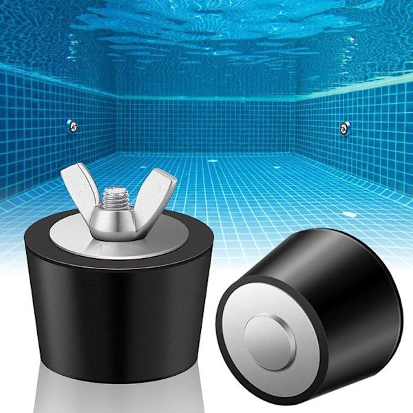Vinterplugg för Pool 3.8cm, Professionell expanderande plugg för trycktest/reparation av poolutrustning