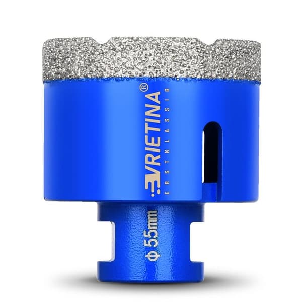 Diamantbor til fliser M14-55mm - Diamantbor til glas og våd/tør flise - Borekrone til vinkelsliber