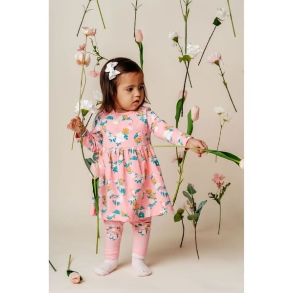 Mumin, Hjärtevän-leggings baby rosa LightPink 86