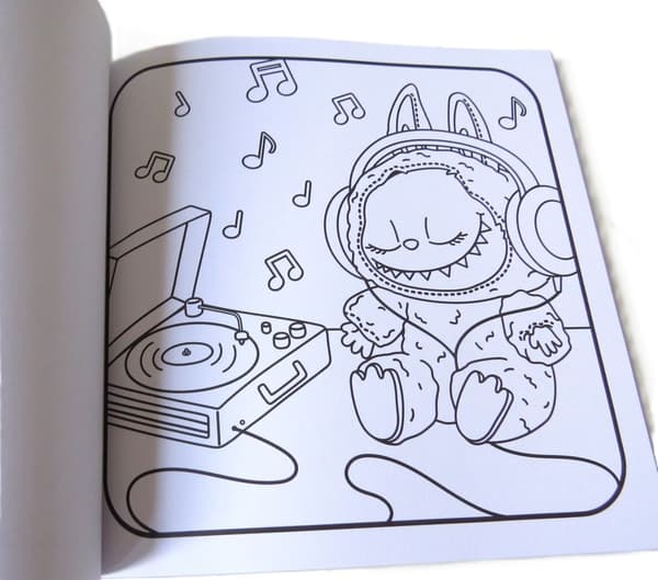 Lafufu Cosy Colouring Book multifärg