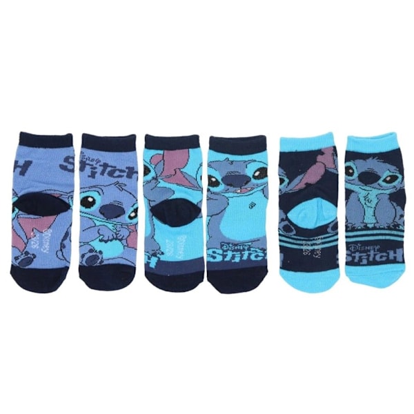 3-pack Stitch strumpor 23/26 Blå