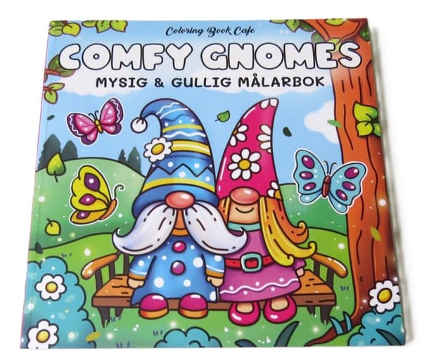 Comfy Gnomes Målarbok multifärg