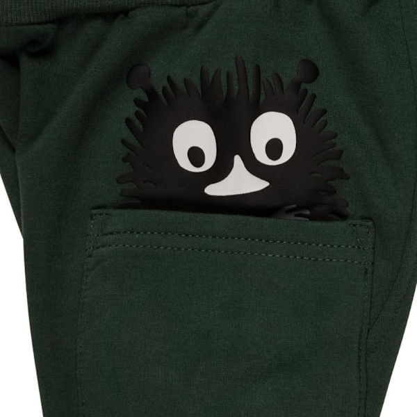 Mumin Stinky-collegebyxa baby salvia DarkGreen 68