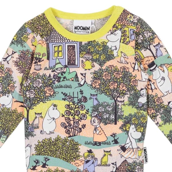 Mumin Rosdalen-body gul MultiColor 80