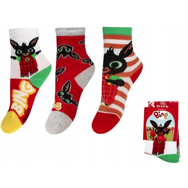 3-pack Bing strumpor MultiColor 19/22