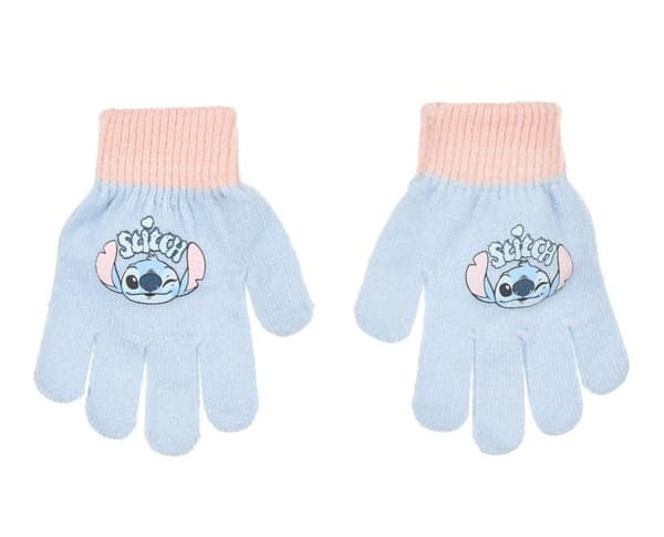 Disney Stitch Mittens vaaleansiniset Light blue one size