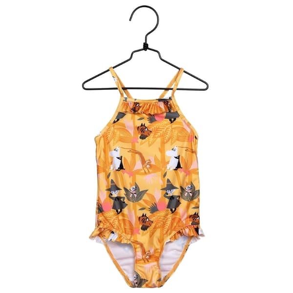 Moomin Tree krone badedragt gul Yellow 110/116