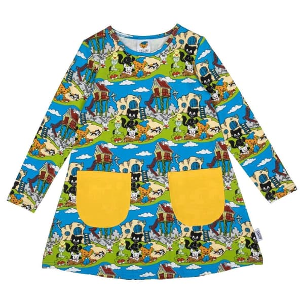 Bamse Hometown kjole blå Blue 110